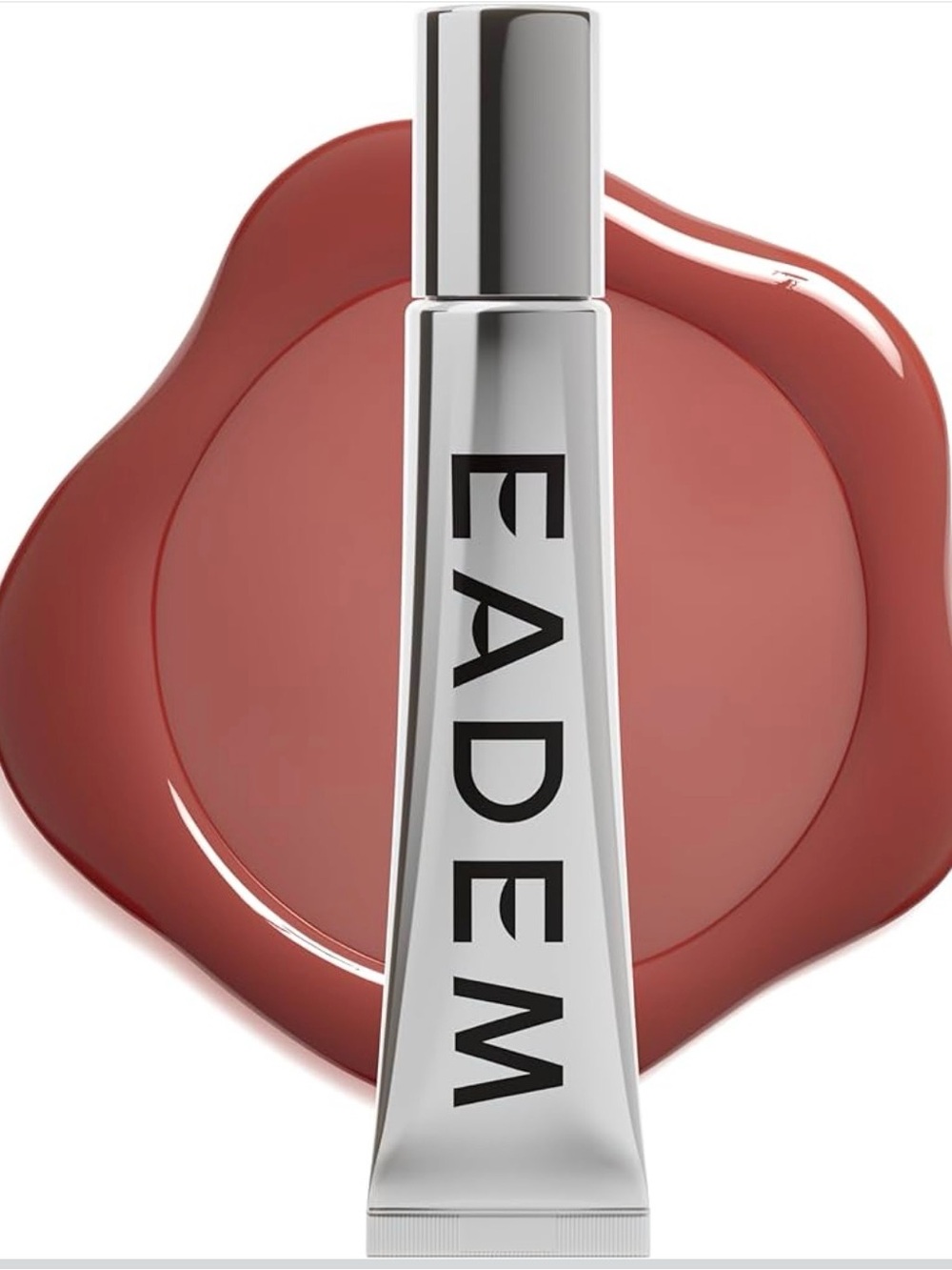 EADEM Tinted Lip Balm, Moisturizing Lip Gloss Tube for Women, Burnt Malai